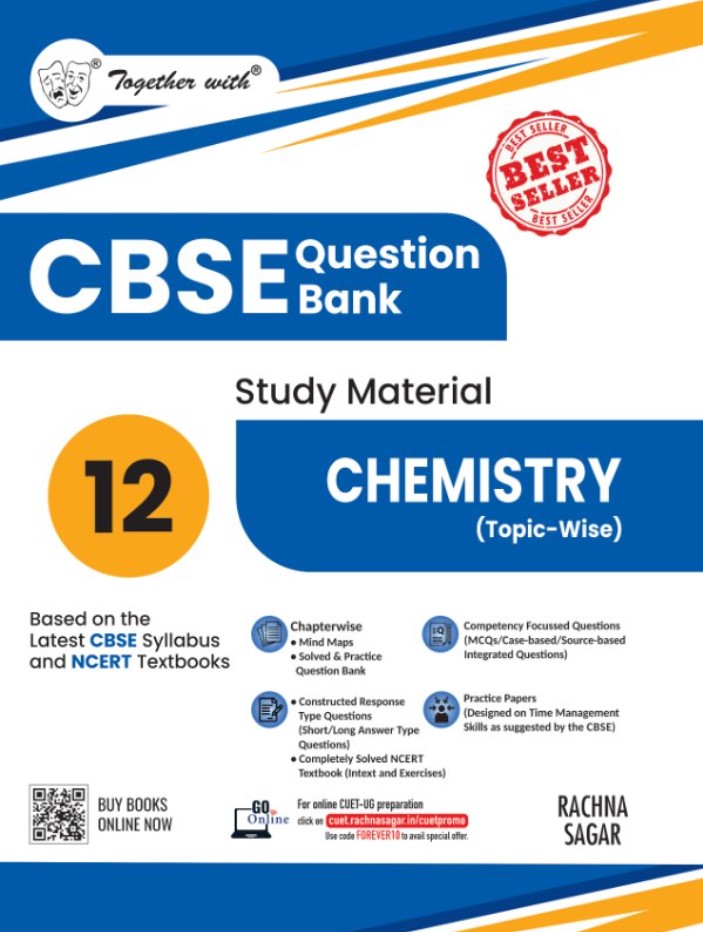 Together with CBSE Class 12 Chemistry Question Bank or Study Material 2025-2026 Exam (Based on the latest Syllabus)